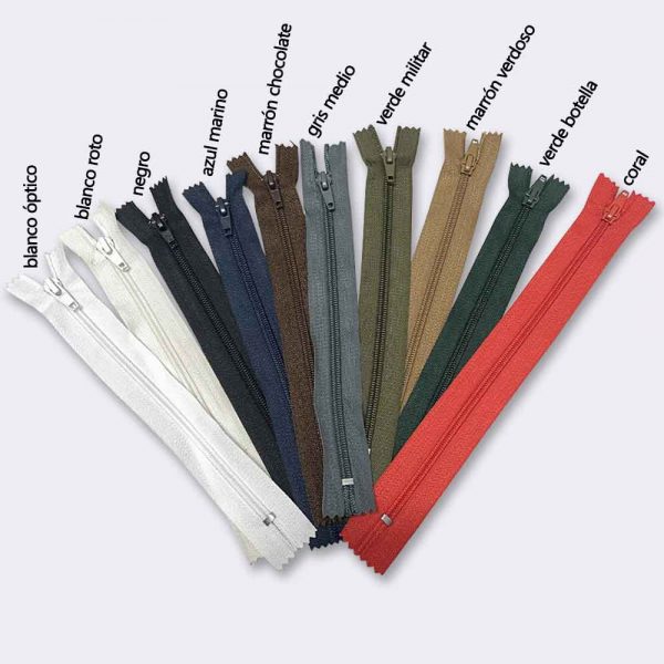 Cremallera cerrada nylon malla 5 - Imagen 2