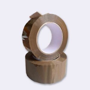 Precinto PP acrílico marrón 48mm x 132m