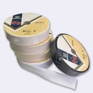 Cinta bies perfilada poliéster algodón 30mm