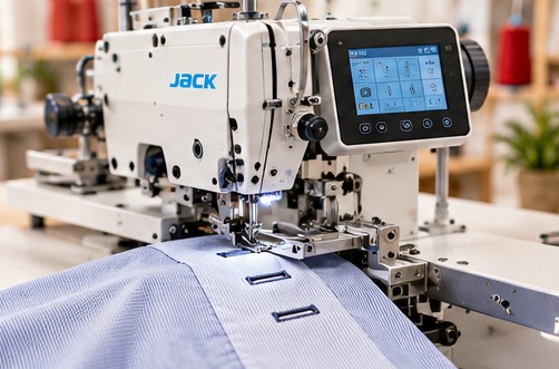 Máquina JACK electrónica de ojales