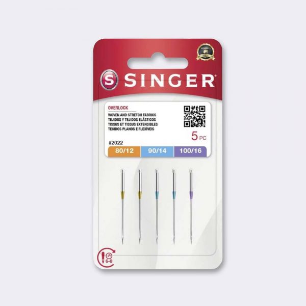 Agujas Singer Overlock 2022 80-90-100