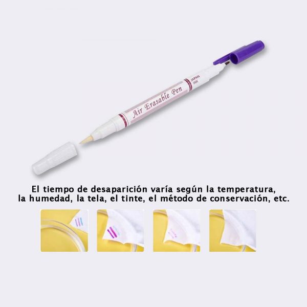Rotulador marcador de tela (borrable) - Imagen 2