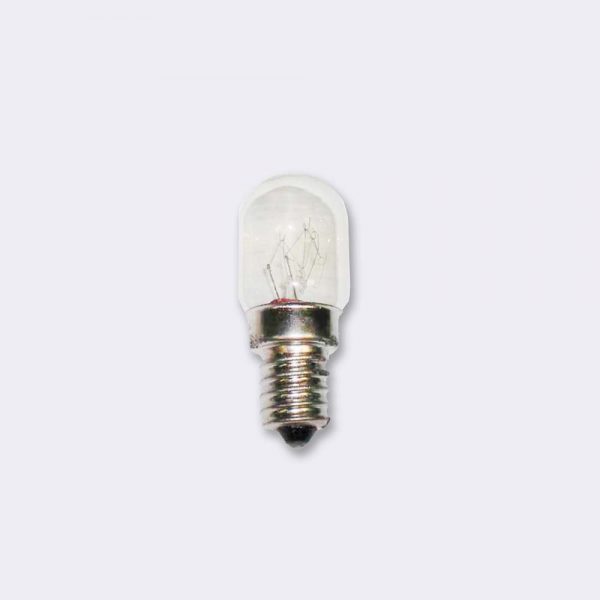 Bombilla rosca corta 250V 15W E14