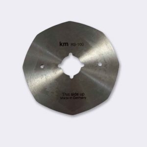 Cuchilla octogonal de 100 mm y 8 lados para máquina de corte KM RS-100