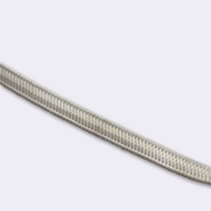 Goma elástica blanca suave de 5 mm para confección