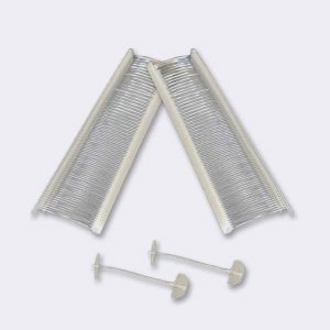 Navetes finos transparentes de 25 mm para pistola de etiquetar