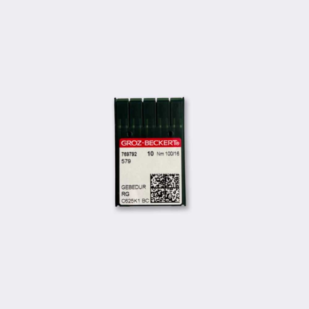 Agujas GROZ-BECKERT 579 GEBEDUR 100/16 para ojaladora automática