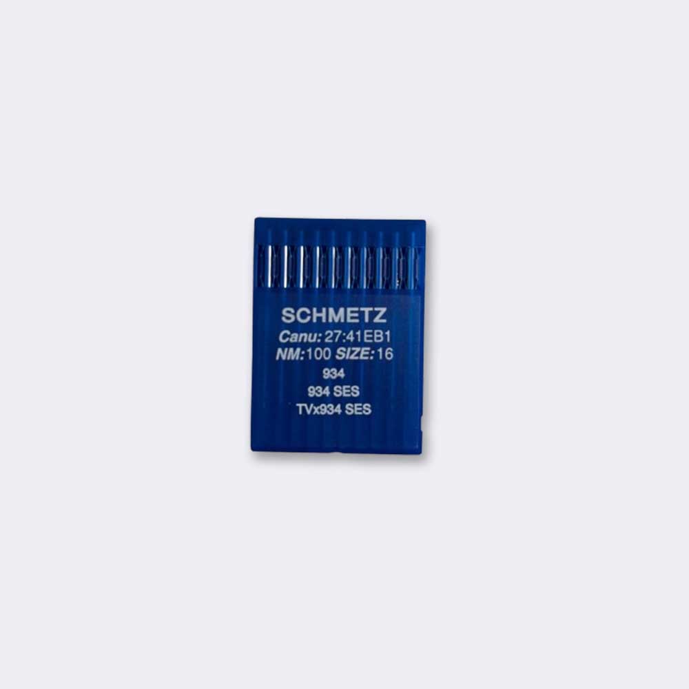Agujas SCHMETZ 934 TVx934 SES 100/16 para máquina de cadeneta