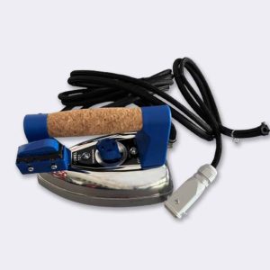 Plancha profesional COMEL 221 de 850 W con mango de corcho