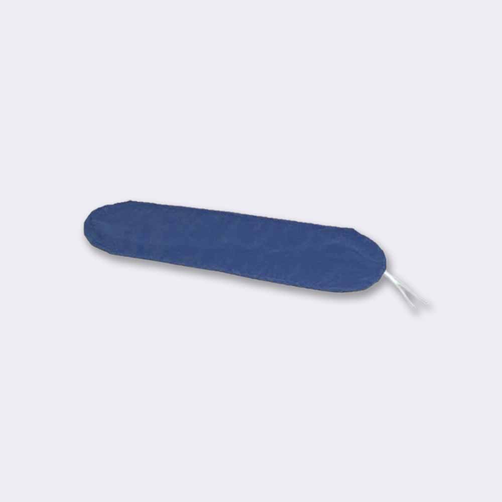 Funda de poliéster azul para manguero de planchado